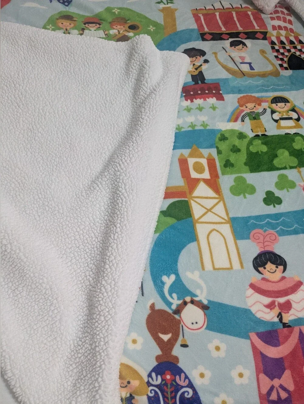 Hallmark- Disney, It’s a Small World Plush Blanket